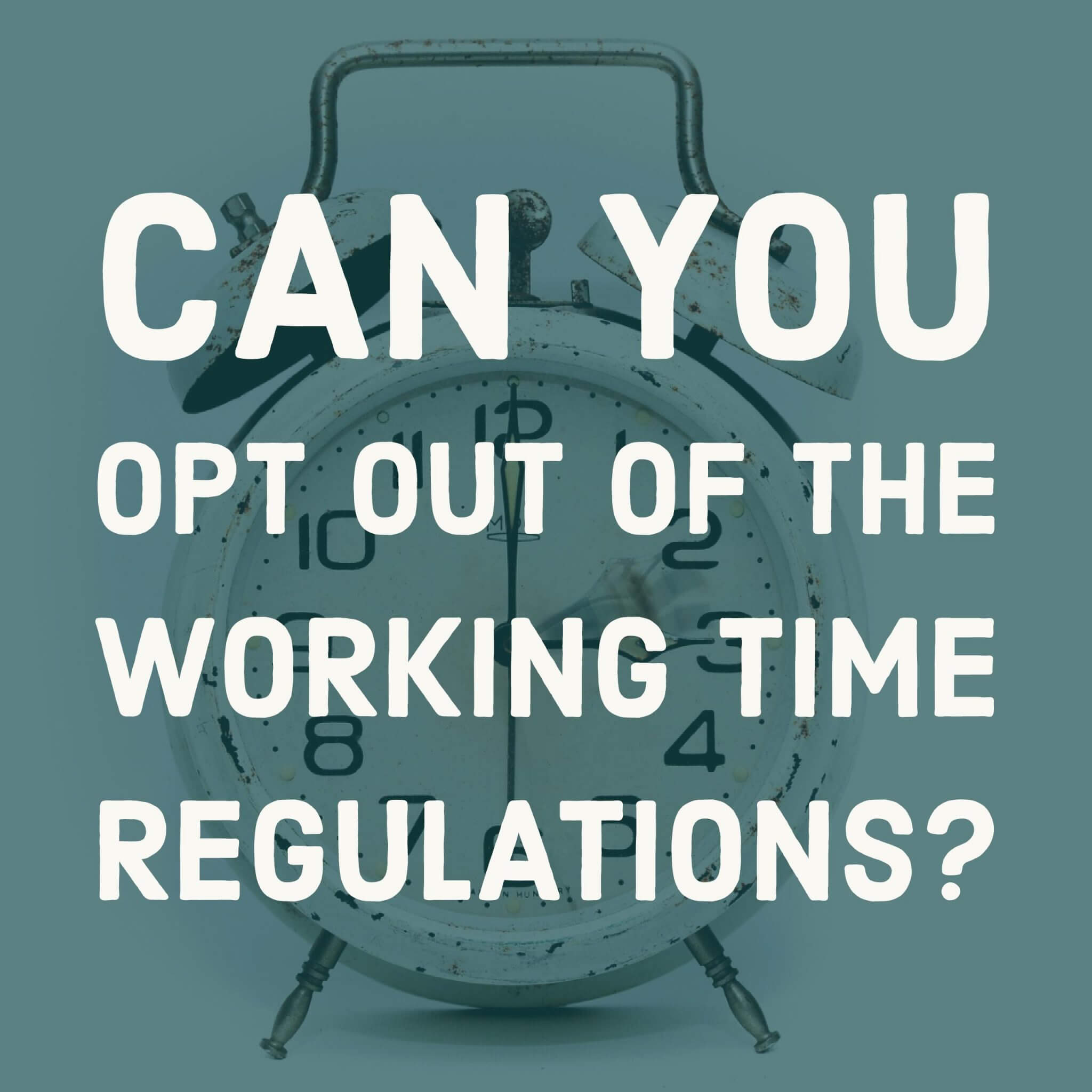 working time regulations
