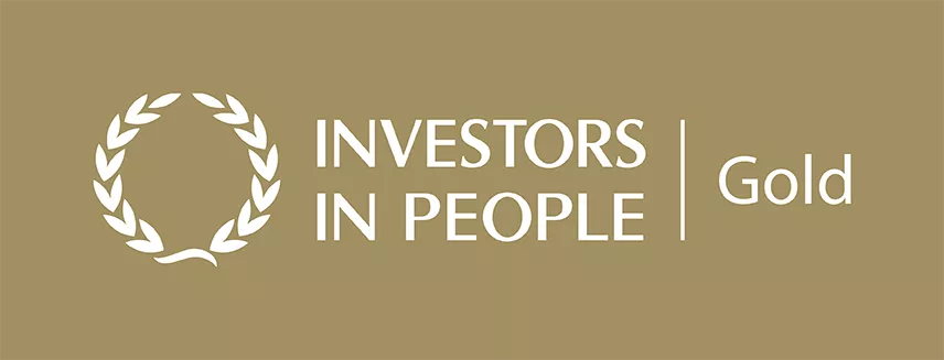 Investors in people gold logo
