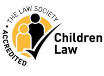 The law society accredited children law logo