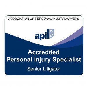 accredited personal injury specialist logo