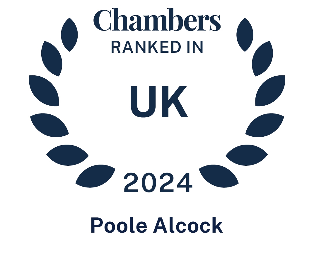 Poole Alcock Chambers 2024 Ranked in UK logo